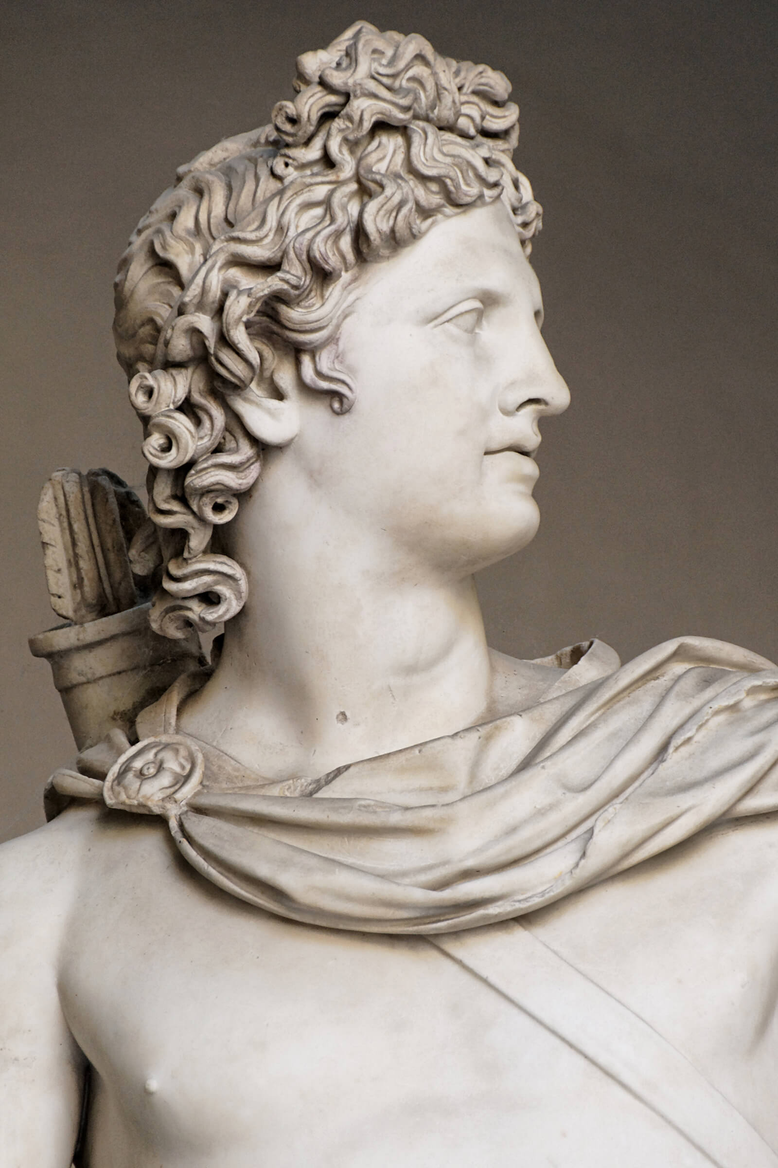 Photograph of Apollo statue.